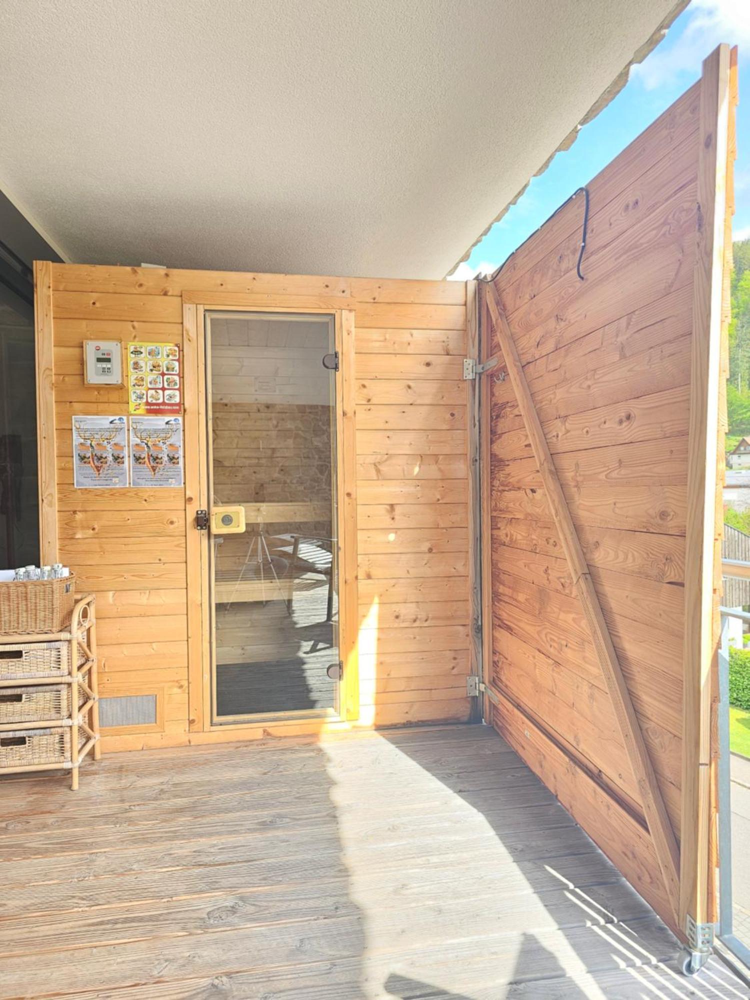 Black Forest I Sauna Auf Dem Balkon I Boxspring I Nespresso I Ausblick I Wasserfaelle Im Ort Todtnau Ngoại thất bức ảnh